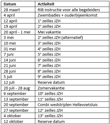 kalender 2026 zeillessen JZH 2026